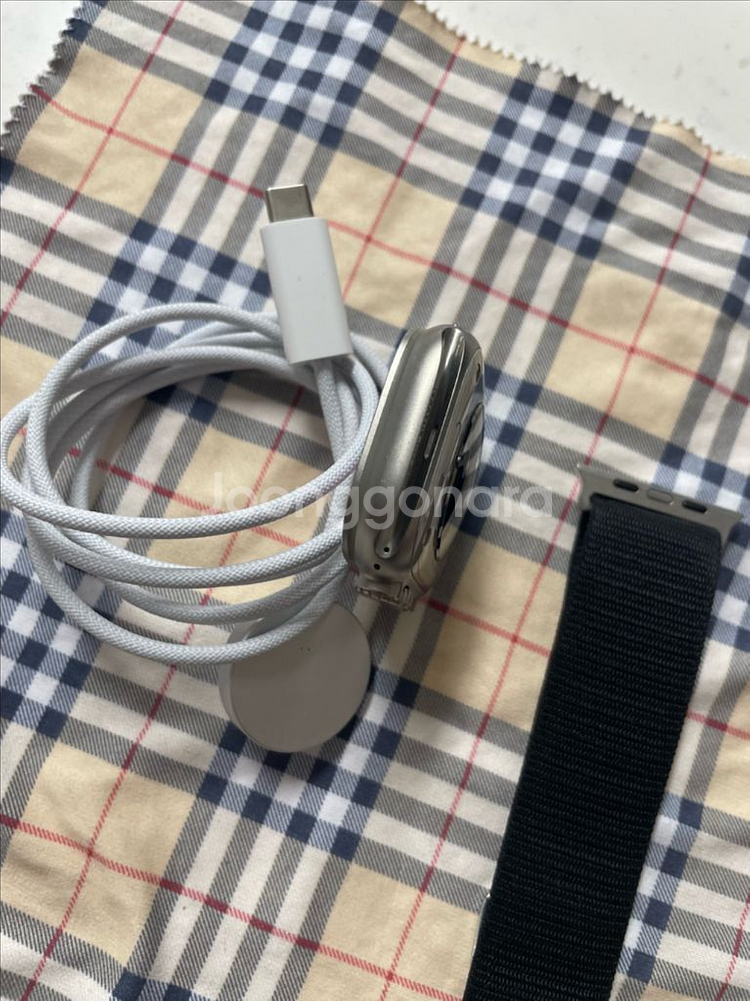 애플워치 울트라1 내추럴 49mm SS급--4