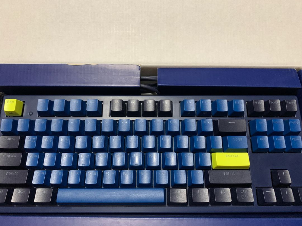 콕스엔데버 50g 87키 무접점 키보드--1