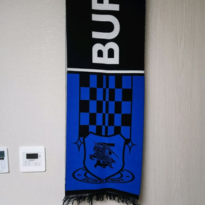 버버리 울 실크 머플러 새상품 유니섹스 제품