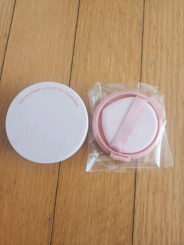 아리얼 잉크 벨벳 핏 쿠션 (본품+리필) 누디 내추럴 21호--2