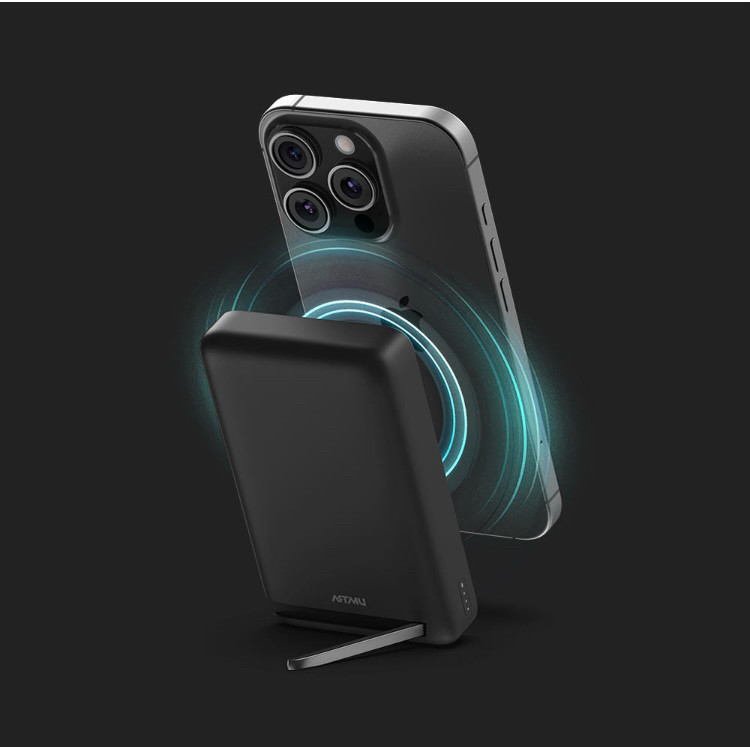 아트뮤 Qi2 맥세이프 무선 보조배터리 10000mAh QB110 미개봉 (블랙)--1