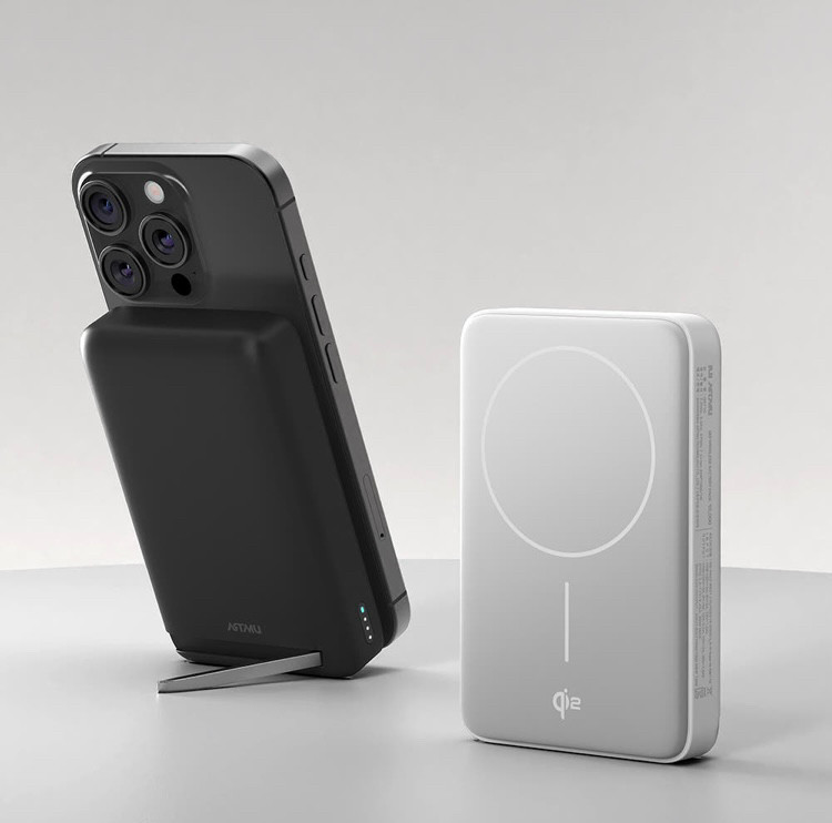 아트뮤 Qi2 맥세이프 무선 보조배터리 10000mAh QB110 미개봉 (블랙)--3