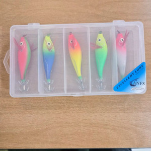 ANFS 쭈꾸미 갑오징어 에기 5개 세트 새제품 이미지