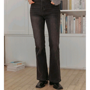 딥그레이 융기모 부츠컷 청바지 L사이즈 - 새상품 이미지