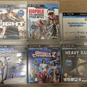 플스3(PS3) 무브게임 6종 판매합니다.