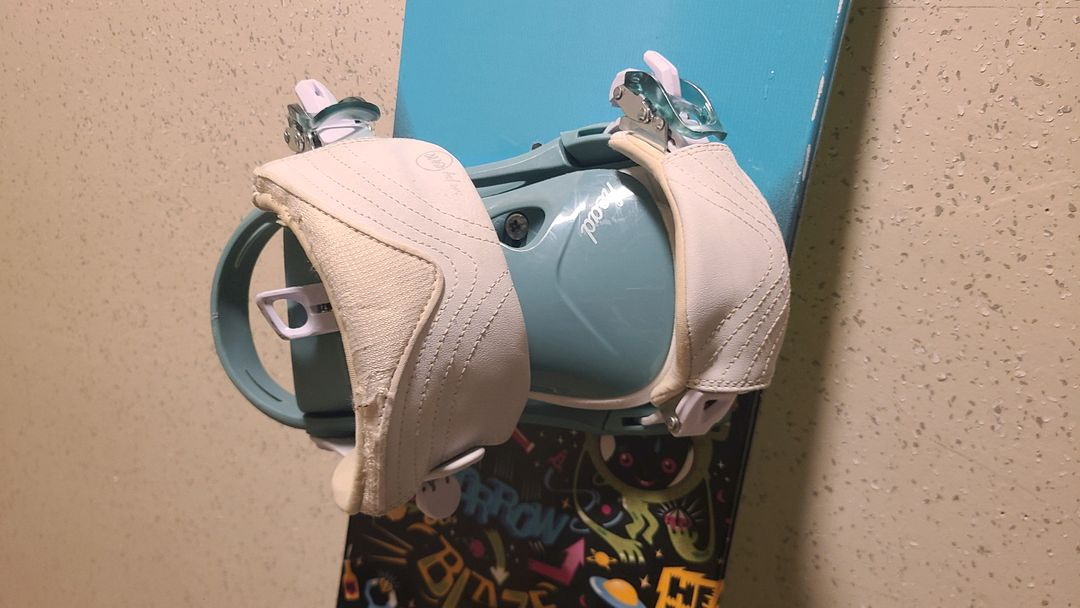 주니어 스노우보드 Morrow 128cm/살로몬 부츠220--1