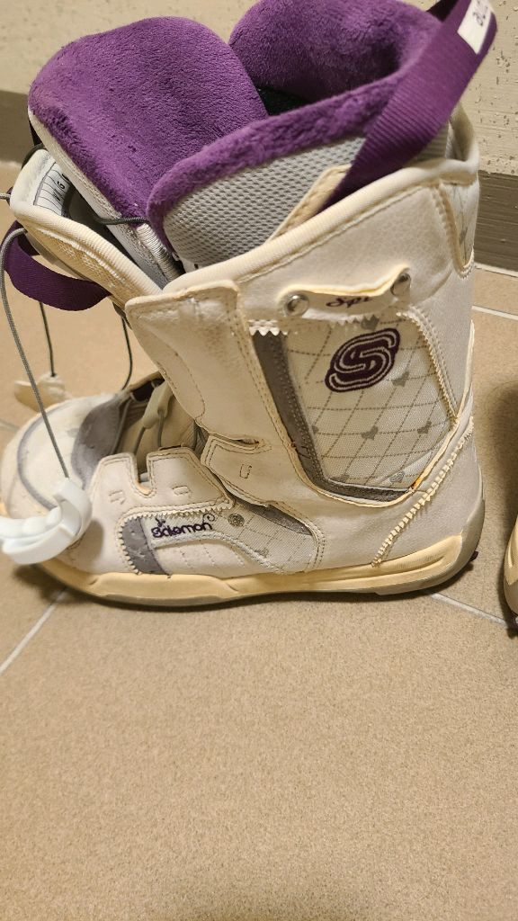 주니어 스노우보드 Morrow 128cm/살로몬 부츠220--5