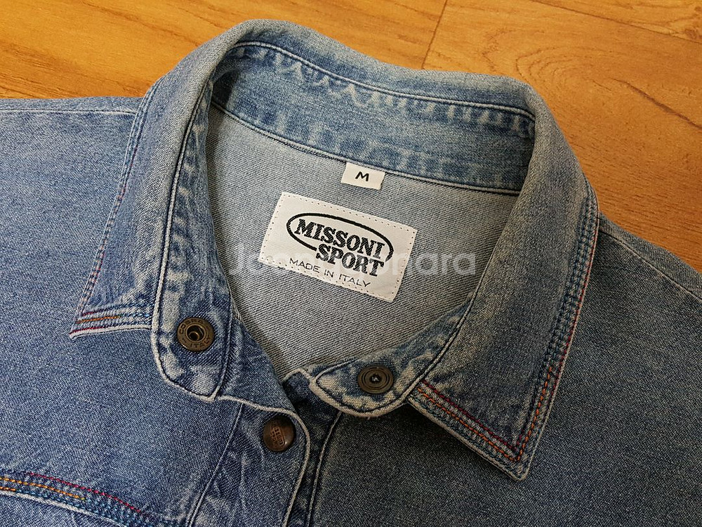 이태리정품 미쏘니 오버핏 여성 청남방 55/66/77--6