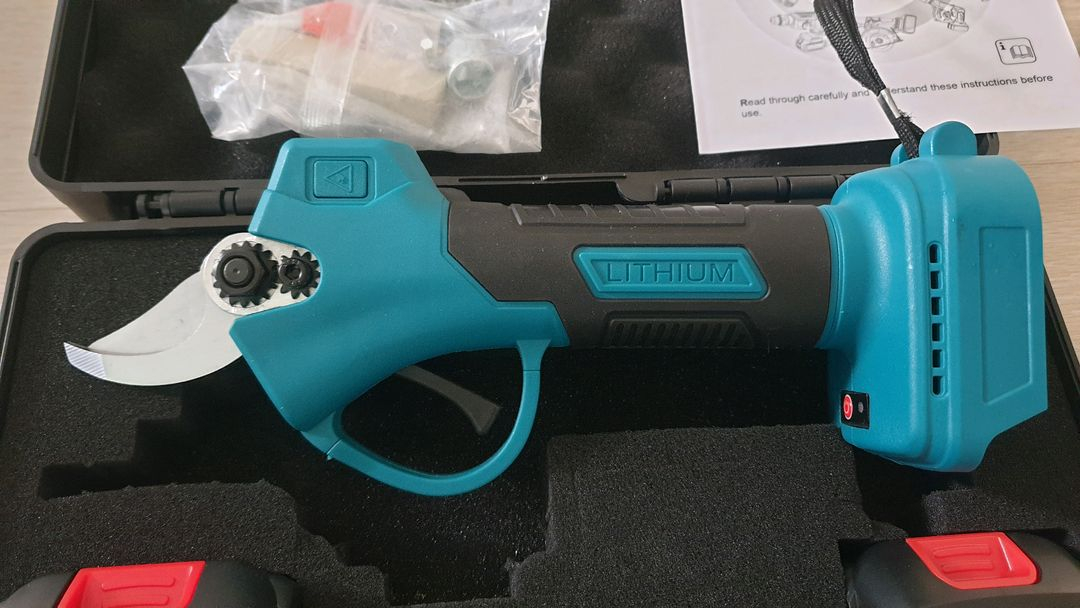 21볼트 전동 전지가위 세트--2