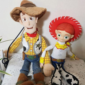 토이스토리 우디&제시 인형 세트 일괄금액