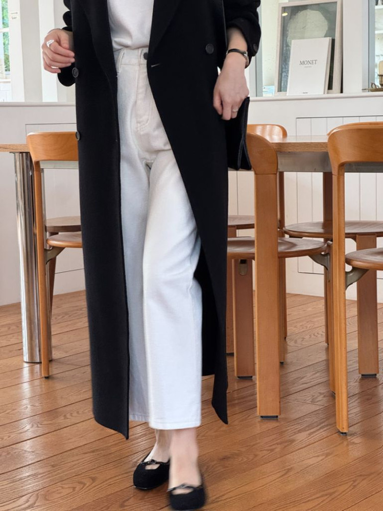 오케이플레이스 5kplace 에디토 코트 블랙 롱기장--4