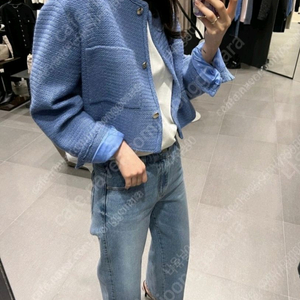 한섬 시스템 22fw 알파카 울 자켓 55