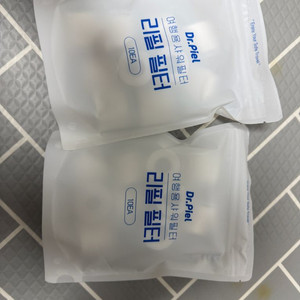 미개봉 새상품) 닥터피엘 여행용 샤워필터 리필필터 10EA 세트 2개 일괄 이미지