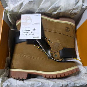 팀버랜드 6인치 워터프루프 다크브라운 부츠(270~275)