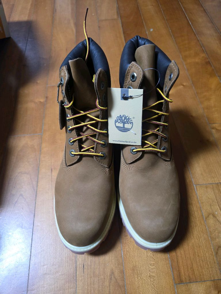 팀버랜드 6인치 워터프루프 다크브라운 부츠(270~275)--3