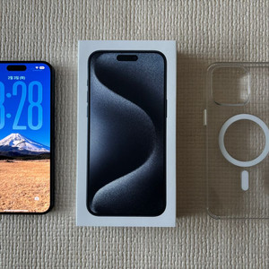 아이폰 15 Pro Max 블루 티타늄 (256G)