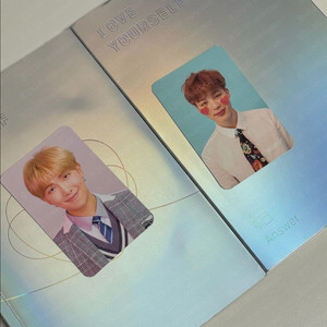 방탄 럽셀 앤써L, F 앨범 지민포카 포함 풀셋 아이돌앨범 양도 bts 무료배송 이미지