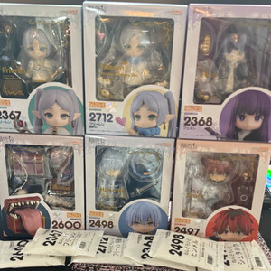 장송의 프리렌 넨도로이드 6종 일괄 팝니다(특전포함)