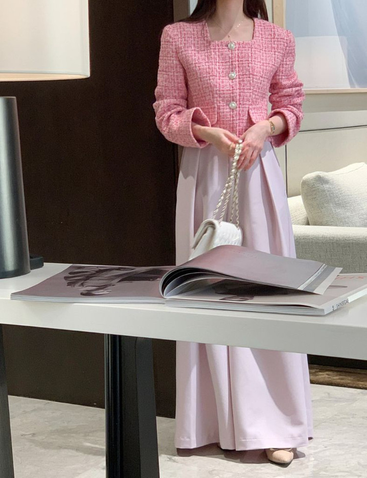 바이씨니 마틸다 트위드자켓--3