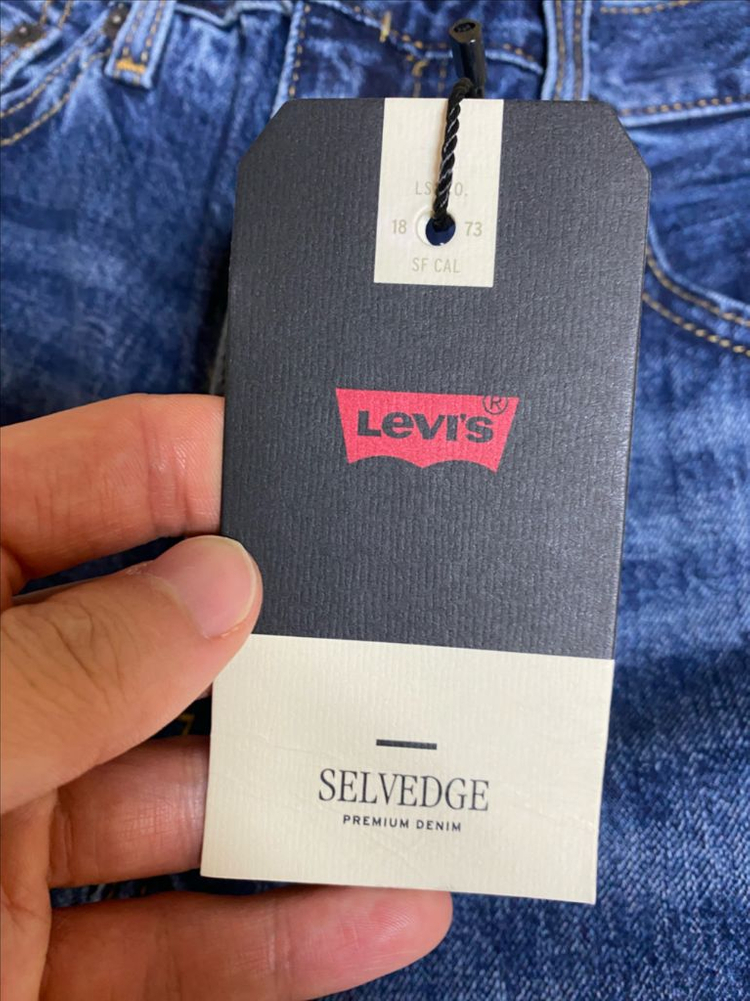 (새상품) 리바이스 프리미엄 505 셀비지--4