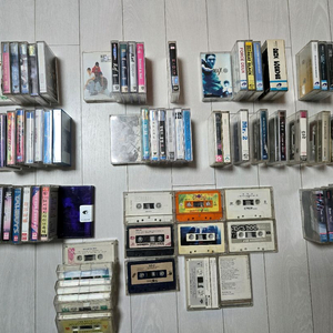 빈티지 카세트테이프 및 씨디 CD,카세트 플레이어 판매(가격 내림) 이미지