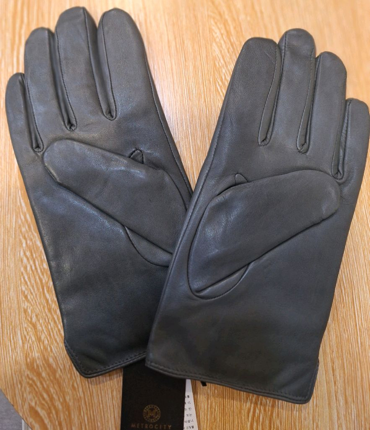 새상품 메트로시티 남성 가죽장갑--1