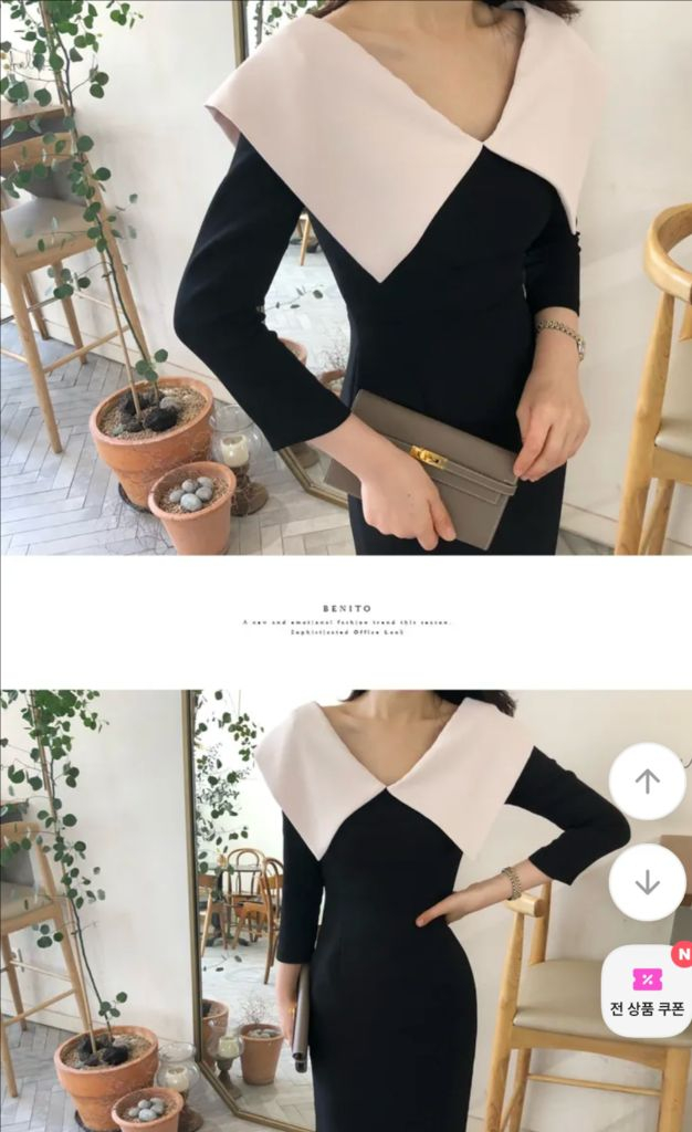 베니토 누보원피스 / S 사이즈--4