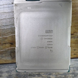 인텔 서버용 cpu 제온 골드 6524y 서버탈착품 판매요 이미지