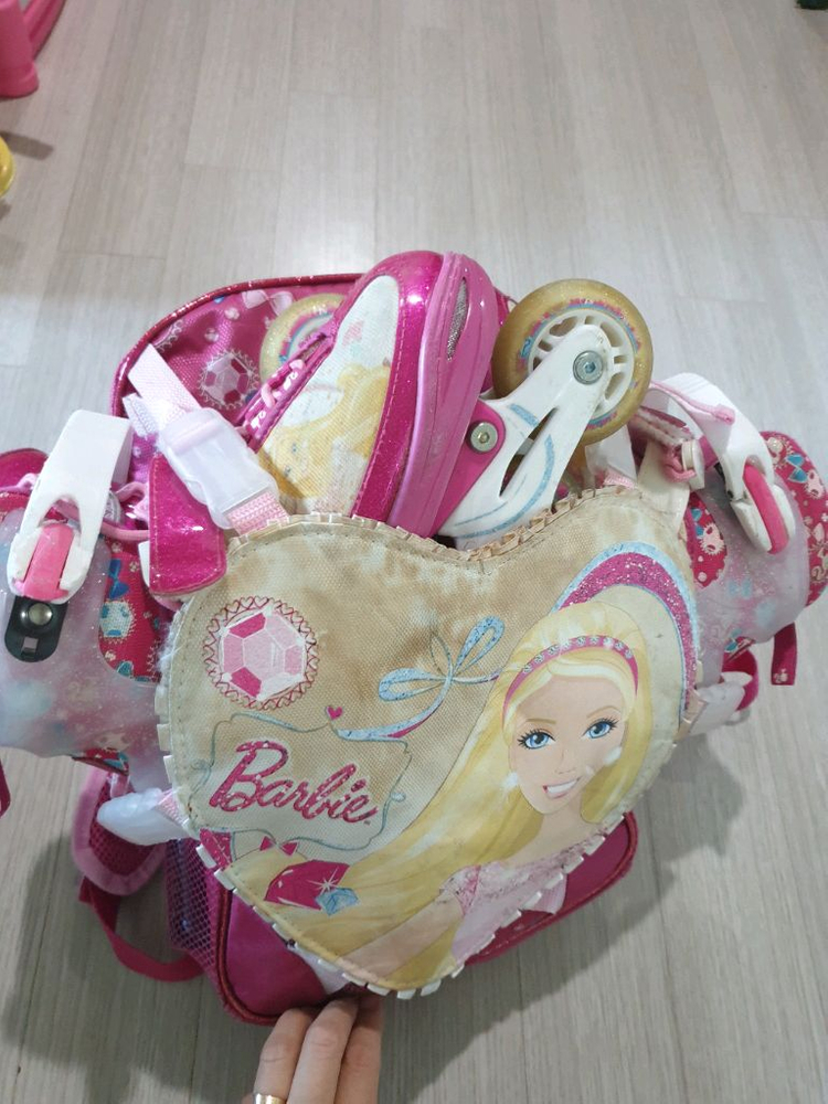 주니어 인라인 스케이트 보호대 헬멧포함 200~230 이미지