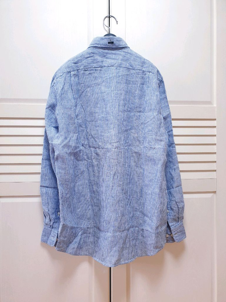 (미사용) 유니클로 프리미엄 리넨 셔츠 L--2