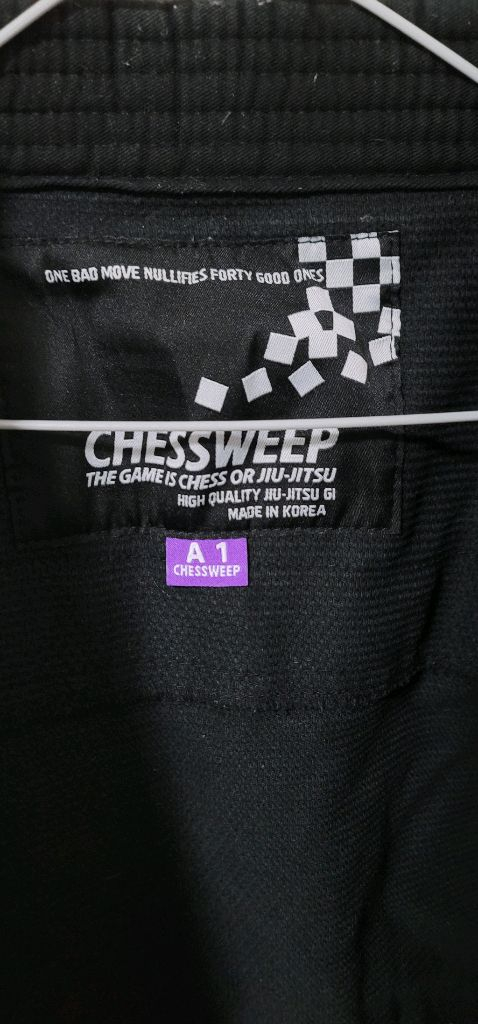 체스윕 도복 블랙 주짓수 A1 이미지