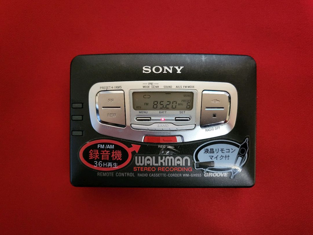 소니워크맨 WM-GX655 깨끗한 풀세트 정상작동품--2