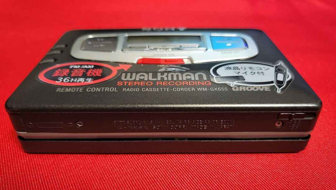 소니워크맨 WM-GX655 깨끗한 풀세트 정상작동품--6