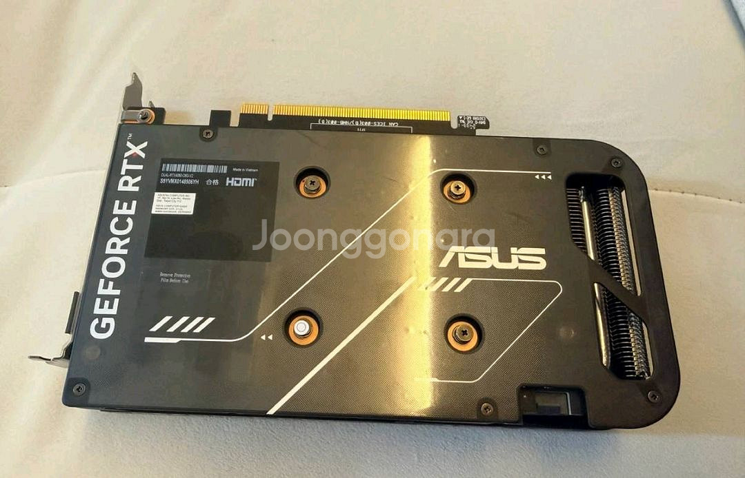 ASUS DUAL RTX 4060 8GB 그래픽카드--1