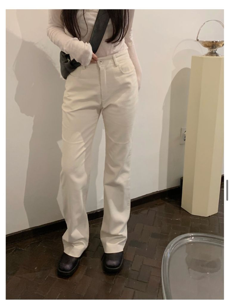 Leeds 리즈 새상품 corduroy semi-bootscut pant 이미지