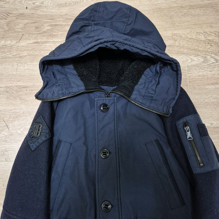 MLB 엠엘비 여성 후리스안감 후드 야상점퍼 XS(85)--1