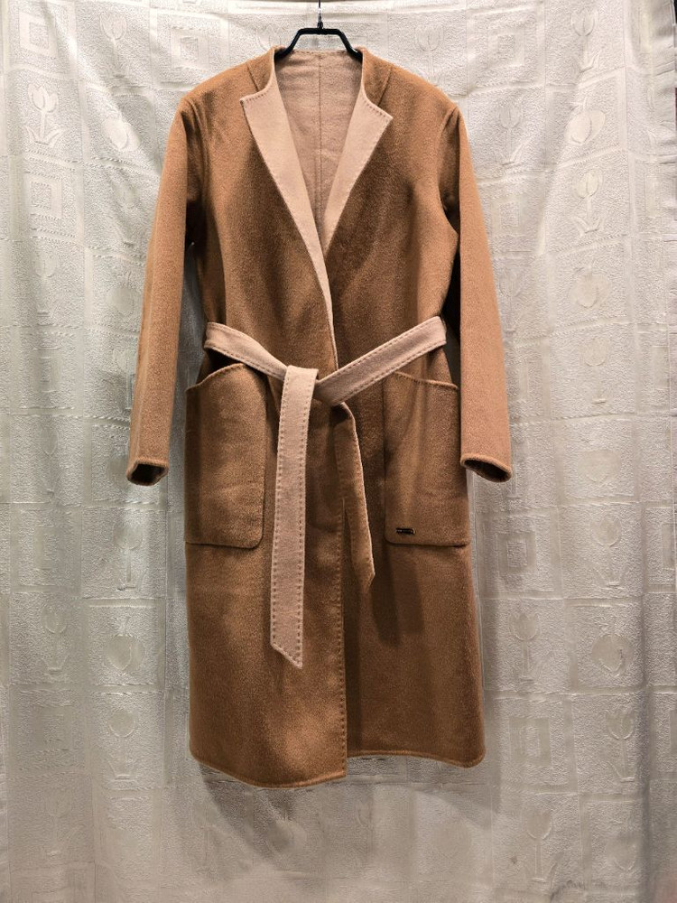 거의새거) 고비 캐시미어 100% 핸드메이드 리버시블 코트 42/XS(44~55) 이미지