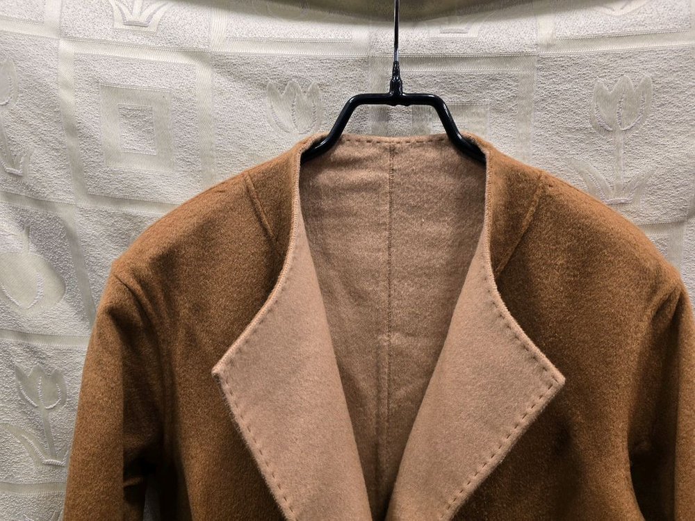 거의새거) 고비 캐시미어 100% 핸드메이드 리버시블 코트 42/XS(44~55) 이미지