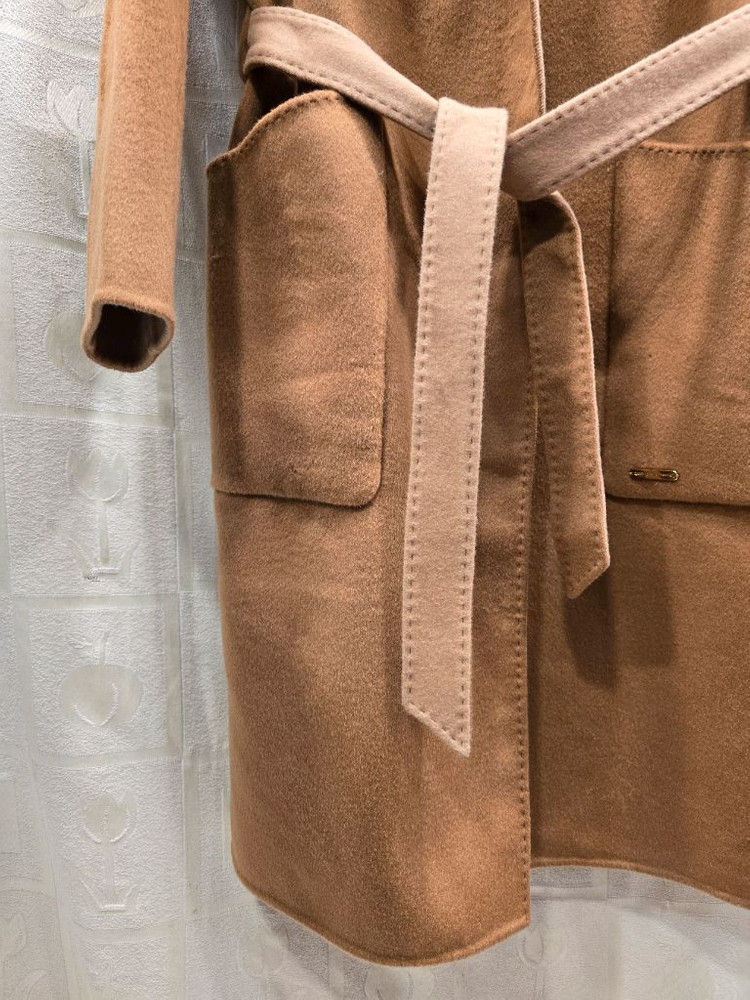 거의새거) 고비 캐시미어 100% 핸드메이드 리버시블 코트 42/XS(44~55) 이미지