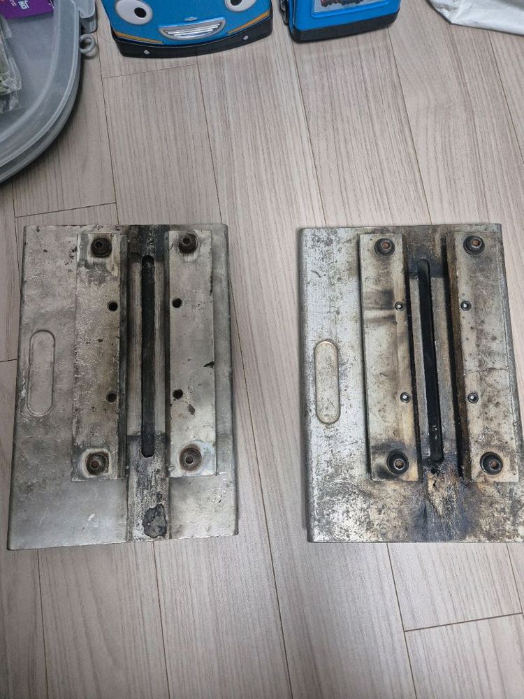 가스텅스텐아크용접 기능사 시편, 모재, 빽판팝니다.--6