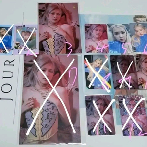 블랙핑크 블핑 로제 솔로 싱글 앨범 R 공식 특전 포토카드 포카 엽서 판매 이미지