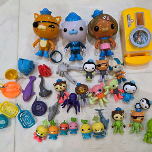 옥토넛 피규어 및 말하는 옥토넛, 카메라, 바다생물 등등