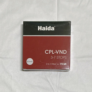 하이다 HAIDA PRO II CPL VND 67mm 렌즈필터 팝니다
