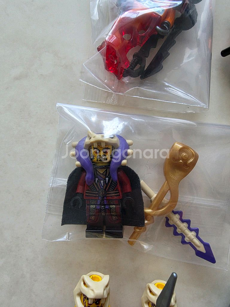 레고 닌자고 악당 미니피규어 일괄 판매--2