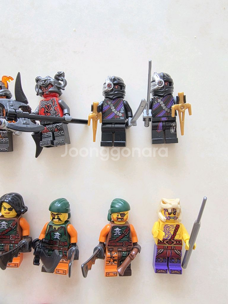 레고 닌자고 악당 미니피규어 일괄 판매--4