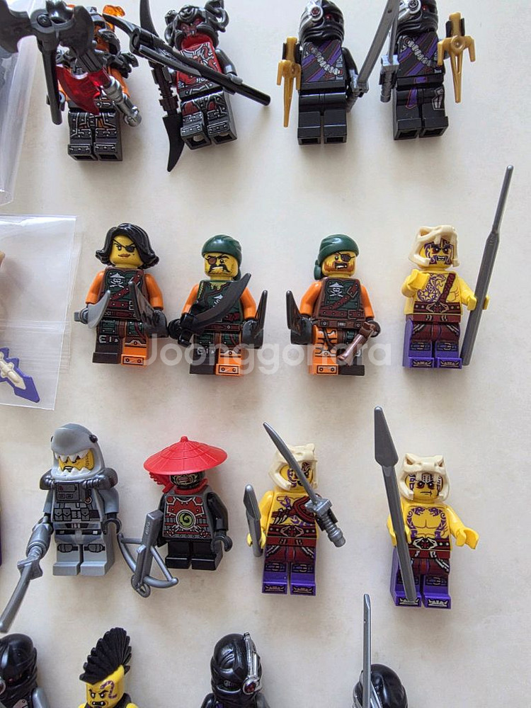 레고 닌자고 악당 미니피규어 일괄 판매--7