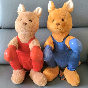 (무료배송) 캥거루 권투 시팅 중대형 인형 세트 (40cm)