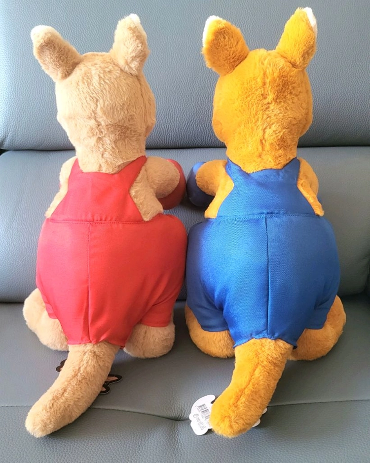 (무료배송) 캥거루 권투 시팅 중대형 인형 세트 (40cm) 이미지
