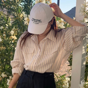 // 위드아웃썸머 marie셔츠 베이지 //