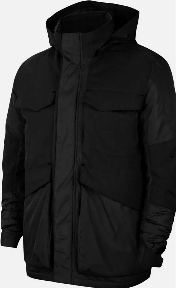 나이키 스포츠웨어 신세틱 M65 자켓 블랙 M(100)--5